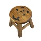 Dřevěná dětská stolička - kočička "číhací"