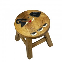 Dřevěná dětská stolička - SLŮNĚ