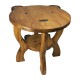 Dřevěný stolek - HLAVA MEDVĚDA