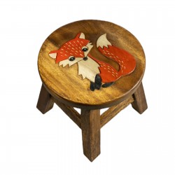 Dřevěná stolička - LIŠTIČKA