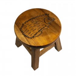 Dřevěná stolička - JEŽEK