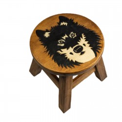 Dřevěná stolička - HUSKY