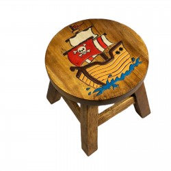Dřevěná stolička - KOPRETINA